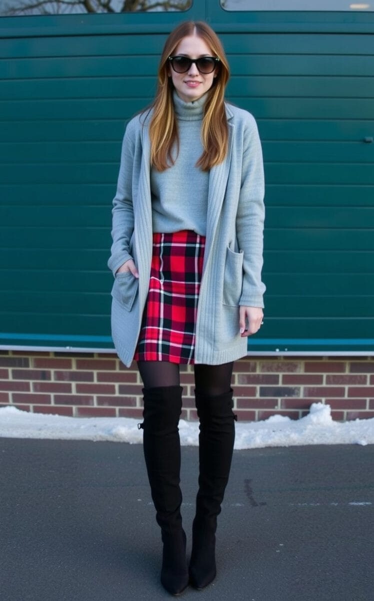 15 Ways to Rock Mini Skirts in Winter (Without Freezing Your Legs Off!) – TOPGURL